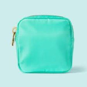 stoney clover small green pouch